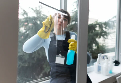 Nettoyage de vitres intérieures et extérieures à Saint-Jean-de-Cuculles